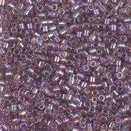 Miyuki delica beads 10/0 - Transparent lilac ab DBM-173